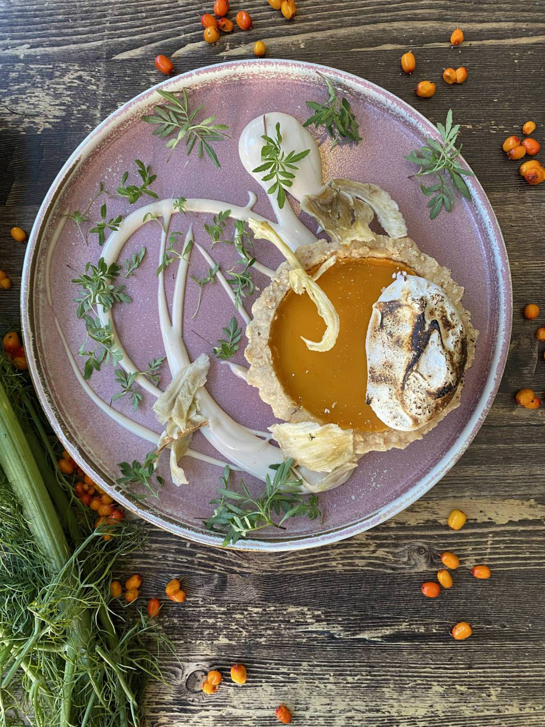 Vegan Seabuckthorn Curd Tart – nvigorate