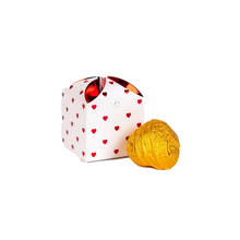 Load image into Gallery viewer, Fine French Dark Chocolate Hearts with Seabuckthorn Filling
