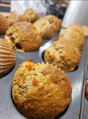 Seabuckthorn Berry Flax Muffins